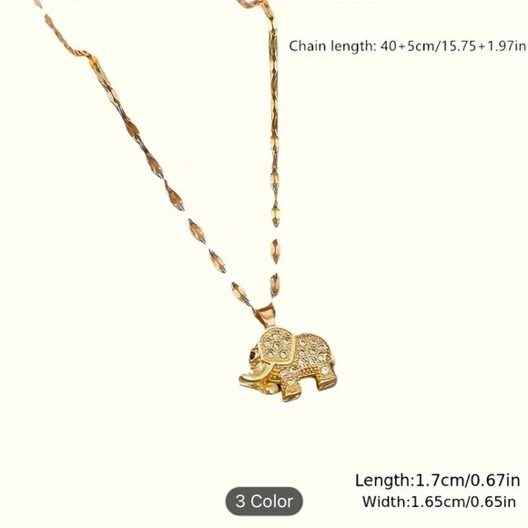 Elephant Necklace - Picture 3 of 3
